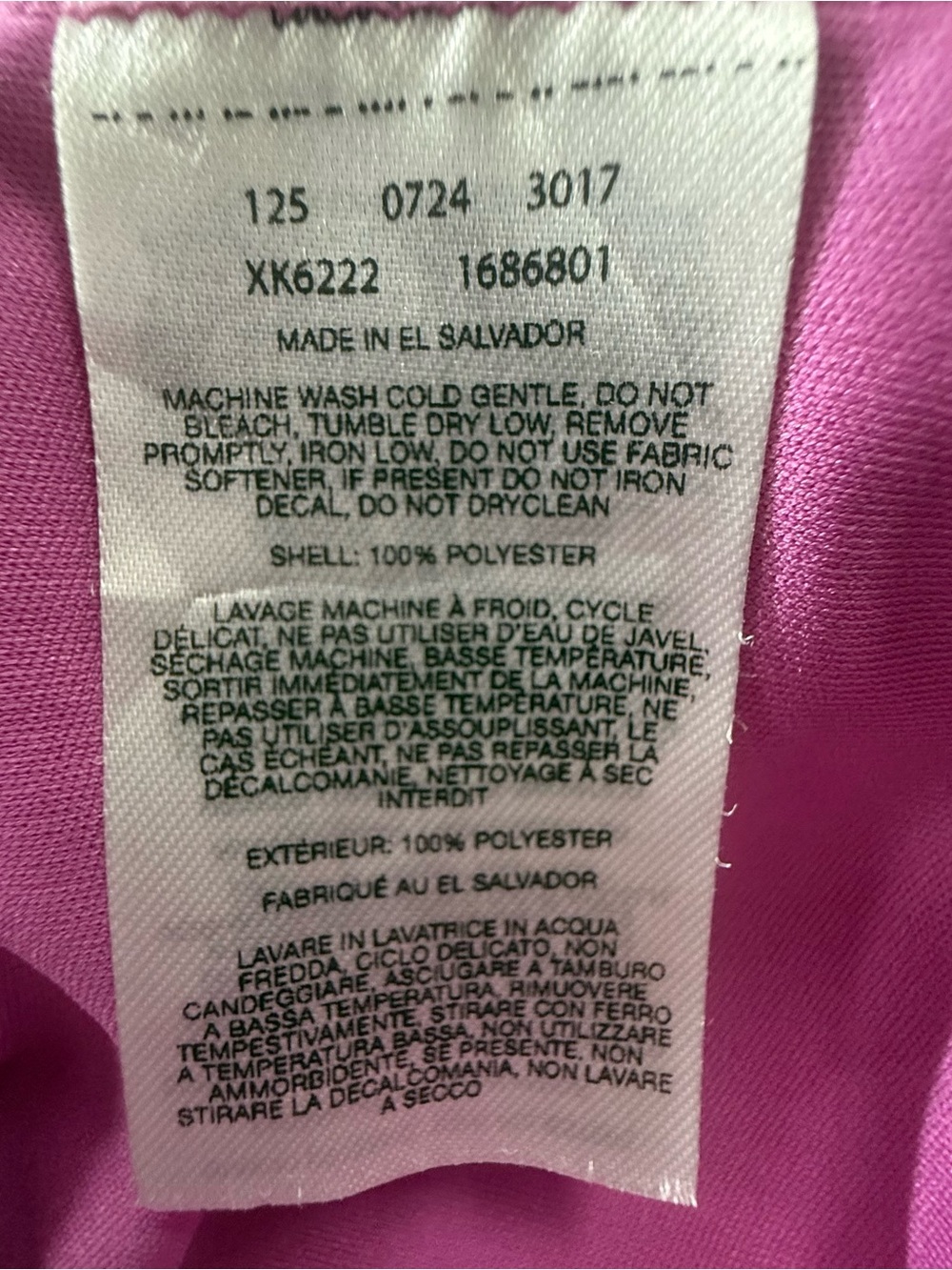 Columbia PFG Omni-Shade Long Sleeve Performance Fishing Shirt Size XL Purple - Picture 10 of 10
